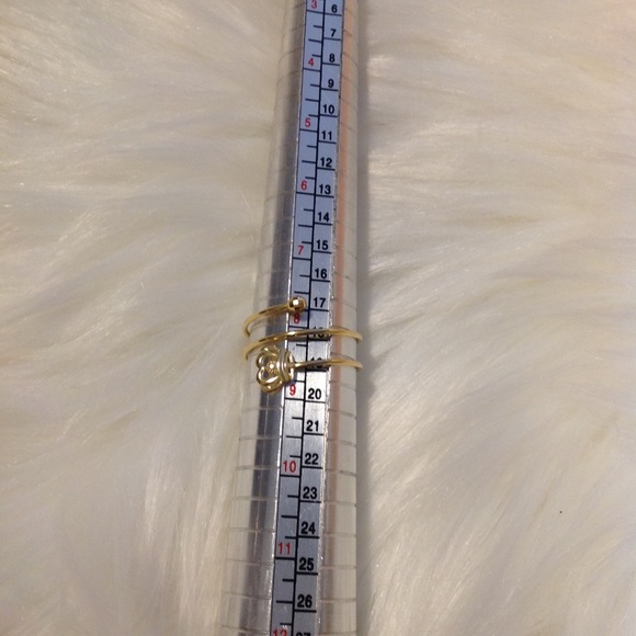 18K Real Gold Ladies ring adjustable - Picture 5 of 6